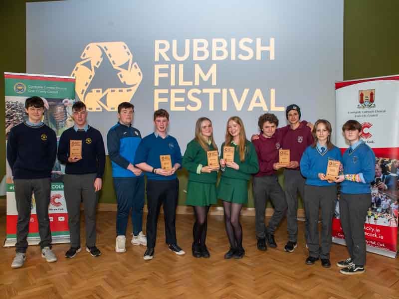 Cork Schools Champion Sustainability at Rubbish Film Festival